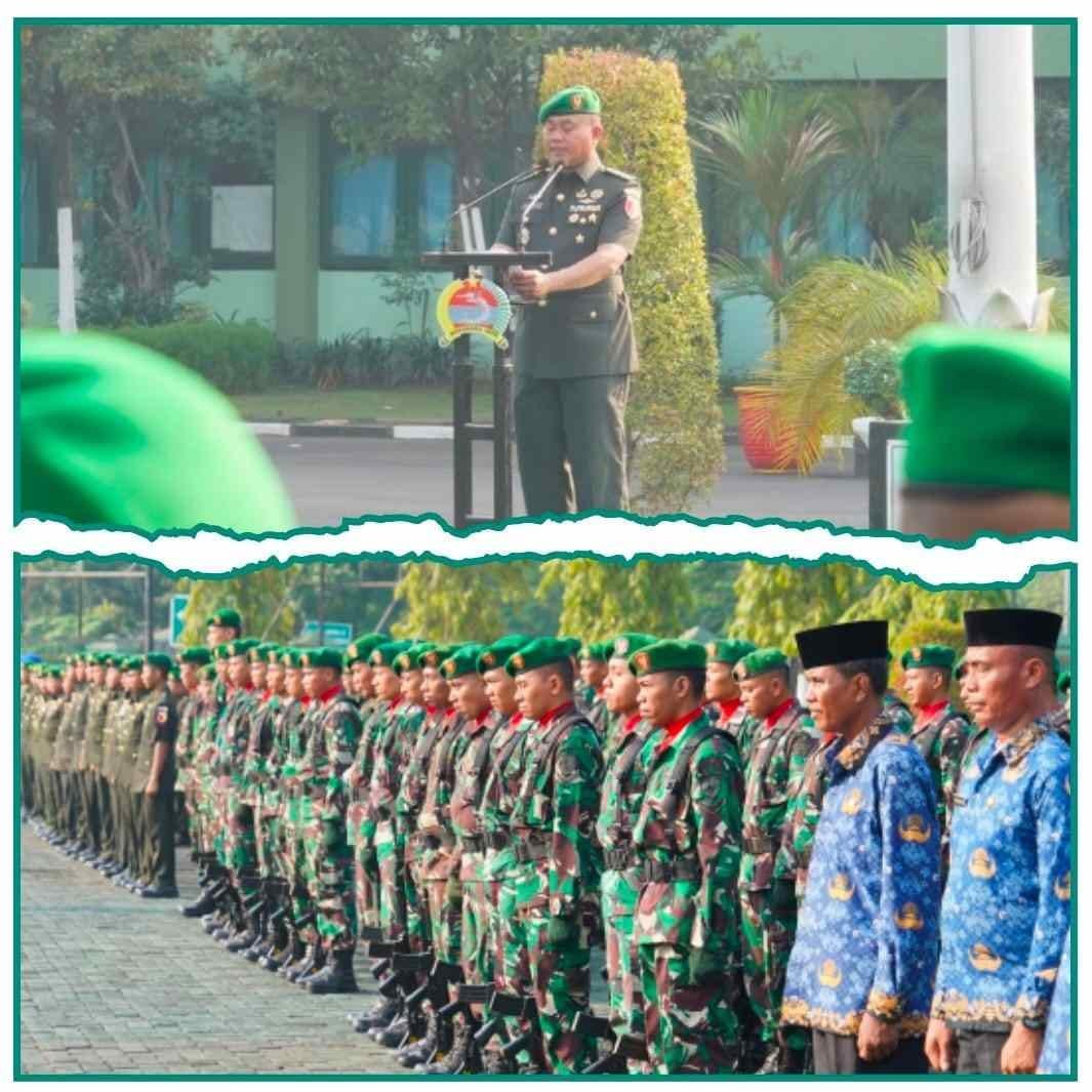 Korem 084 Bhaskara Jaya Gelar Upacara Peringatan Hari Juang TNI AD Ke