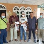 Istri Dijendar Ginting Berpulang, Ketua Pewarta Serahkan Bantuan
