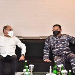 Vaksinasi Lantamal Belawan Ditinjau KASAL dan Gubernur Sumut