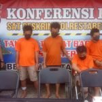 Rumah Warga Jadi Sasaran, 4 Curanmor Diringkus