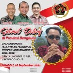 Pelantikan Pengurus PWI, 10 Ribu Dosis C-19 dan Paket Sembako Untuk Warga Bengkulu