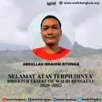 Pimpin WALHI Baim Sampaikan 5 Agenda Besar