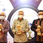 Bank BPR Sumsel tahun ini Raih Penghargaan dalam Event Too BUMD Award 2021