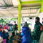 Merdekakan Warga Dari C-19, Koramil Talang Empat Sasar Desa