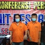 Polsek Medan Baru Ringkus 2 Pelaku Pecandu Narkoba