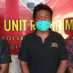Tiga Pria  Pelaku Pemerasan Terhadap Wanita Tua Tak Berkutik Saat Di ciduk Polisi