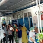 Kapolsek Percut Sei-Tuan Tinjau Kegiatan Vaksin di Puskesmas Kenanga