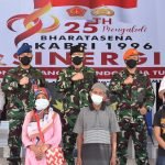 Alumni AKABRI 96 “BHARATASENA” TNI-POLRI Gelar Baksos dan Serbuan Vaksin