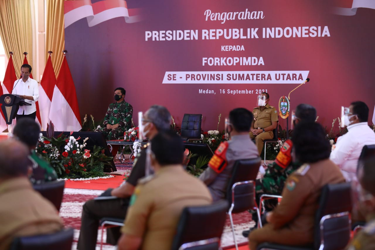 Sesaat Kunjungan Presiden Joko Widodo ke Medan, Kamis (15/9)