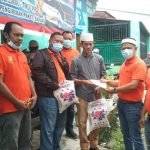 Jum’at Berkah Ketua Pewarta Berikan Santunan dan Beras Pada Keluarga Almarhumah Jamuar