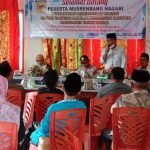 Anggota DPRD Provinsi Sumatera Barat H.Buchari Dt.Tuo,SH Menghadiri Pembentukan Pengurus PABPDSI Kecamatan Batipuh