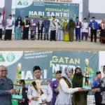 Peringatan Hari Santri IPPNU, Dua Siswa Pesantren Ja Alhaq Terpilihnya Sebagai Duta Santri 2021