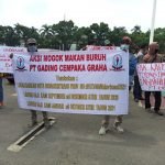 Buruh PT GCG Lakukan Aksi Mogok Makan, Selama 2 Tahun Gaji Tidak dibayarkan