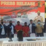 Ditreskrimsus Poldasu Amankan 2 Tersangka Penipuan Online