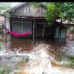 Banjir Rendam Desa Banyu Tajun, Kecamatan Tanjung, Kabupaten Tabalong