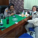 Kapolsek Medan Timur Kompol Rona Tambunan Jadi Narasumber Halo Polisi Poldasu