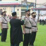 Kapolresta Deli Serdang Kombes Pol Yemi Mandagi, SIK., MH Pimpin Upacara Sertijab Pejabat Utama dan 6 Kapolsek