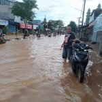 Kota Barabai Kembali Terendam, Perekonomian Pasar Lumpuh