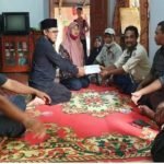 Program Kemanusian KWRI Cabang Tanah Datar Dengan Mengunjungi Rumah Penderita Penyakit Kanker Mata Balita Farhan