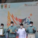 Festival Budaya Minangkabau Tahun 2021 Kembali Pecahkan Rekor Muri Untuk Tari Piring Yang Diikuti 9000 Penari