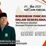 Harla Pancasila. Waket Komisi I DPRD Provinsi Bengkulu “Kokohkan Pancasila Dalam Kebersamaan”