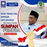 Ketua Komisi I DPRD Kota Bengkulu Teuku Zulkarnain.SE Mengucapkan Selamat Hari Sumpah Pemuda