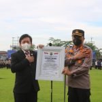 Polresta Deliserdang Menerima Penghargaan Dedikasi Dan Loyalitas Yang Tinggi Dari LEMKAPI