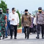 Walpres RI Tiba Di Bandara Silangit Kabupaten Tapanuli Utara