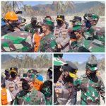 Kapolda Jatim Dampingi KSAD Meninjau Lokasi Bencana Erupsi Gunung Semeru, Cek Pengungsi dan Kesiapan Anggota TNI