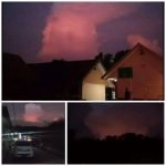 Fenomena Alam Awan Merah Dengan Kilatan Terlihat Disekitaran Malang dan Mojokerto, Jadi Bukan Letusan Gunung Arjuno
