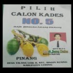Aprildo Nomor 5 Terpilih Sebagai Kepala Desa Talang Liak 2