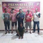 Larut Malam Bawa Sajam, Pria Paruh Baya Dicokok Tim Crocodile Polsek Pemulutan