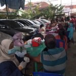 Giat Keroyokan Vaksinasi Polsek SU kali ini sasar kawasan Lorong Prajurit Nangyu