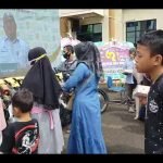 Puncak Hari Jadi HST Semarak, Anak Keluarga Korban Covid Dapat Sepeda