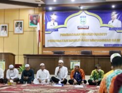 H. Saidi Mansyur Hadiri Peringatan Maulid Nabi Besar Muhammad SAW, Di Aula Barakat Kantor Bupati Banjar, Martapura