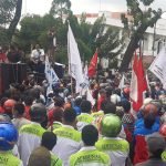 Aksi Buruh di Kantor Gubernur Sumut, Tuntut Kenaikan UMK 7% Sempat Sentil Jokowi