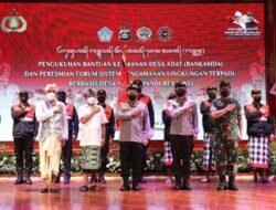 Jaga Kekayaan Desa Adat di Bali, Kapolri Kukuhkan Bankamda dan Sipandu Beradat