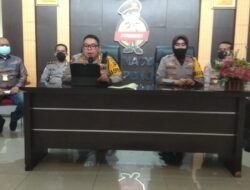 Rilis akhir tahun. Kejahatan di Kota Palembang menurun 12 %