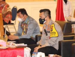 Zoom Meeting Serentak dengan Kapolri, Polresta Deli Serdang Gelar Vaksinasi Massal