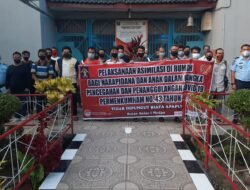 26 Warga Binaan Rutan I Medan Kanwil Kemenkumham Sumut Jalani Asimilasi Di Rumah, Karutan Ucapkan Syukur dan Taati Aturan