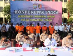 Polda Sumut Gelar Press Rilis Terkait Maraknya Kejahatan 3C Di Medan