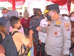 Kapolda Sumut Tinjau Vaksinasi Merdeka di Asahan