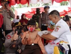 9.334.432 warga Sumut telah di Vaksinasi, Kapolda : Terimakasih masyarakat, TNI dan Polri