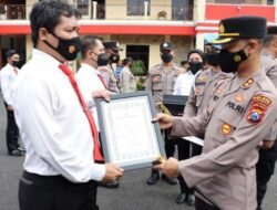 Kapolres Jember Berikan Reward dan Punishment Kepada Polsek dan Anggota Jajaran