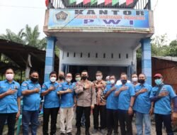 Jalin Silaturahmi, Kapolresta Deli Serdang Sambangi PWI Deli Serdang