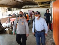 Kapolres Sergai Himbau Objek Wisata  Pantai Cermin Patuhi Prokes,