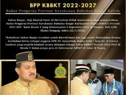 Kerukunan Bubuhan Banjar Kalimantan Timur (KBBKT) Segera Kukuhkan Dr. H Irianto Lambrie, Sebagai Ketua