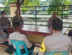 Sambut Anggota Polri Asal Provinsi Papua Barat. Ini Penyampaian Kapolres Sergai