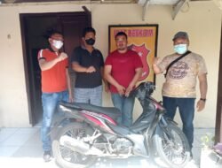 Seorang Pria Pelaku Curas Tak Berkutik Saat Diciduk Polisi