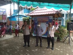 Kapolsek SU 1 ajak Wali Murid Sosialisasikan Vaksin Anak